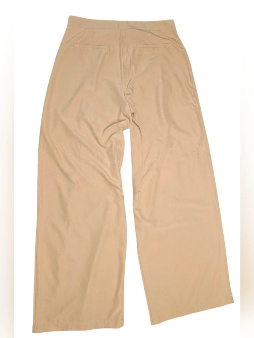 Super Wide Leg Tan Pants Large
